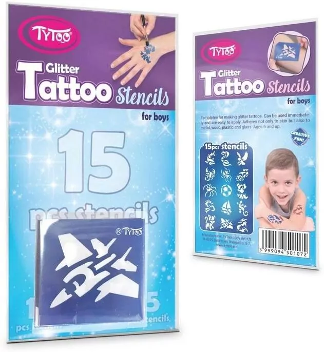 Zestaw szablonów do tatuaży - tantis.pl