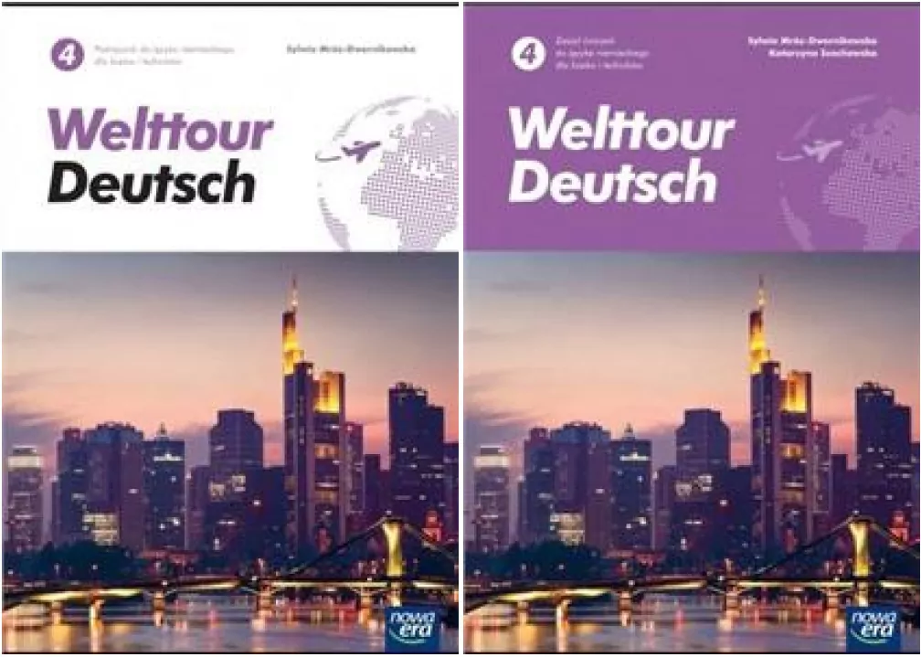 Welttour Deutsch 4. Pakiet: Podręcznik / Zeszyt ćwiczeń do języka niemieckiego dla liceów i techników - tantis.pl