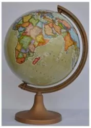 Globus polityczny 32 cm