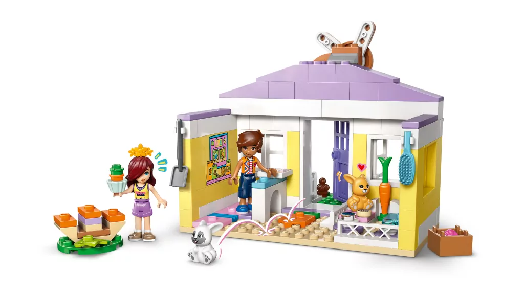 LEGO® Friends.  Hotel dla królików w mieście 42679 - tantis.pl