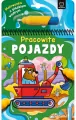 Malowanka z pisakiem wodnym. Pracowite pojazdy - tantis.pl