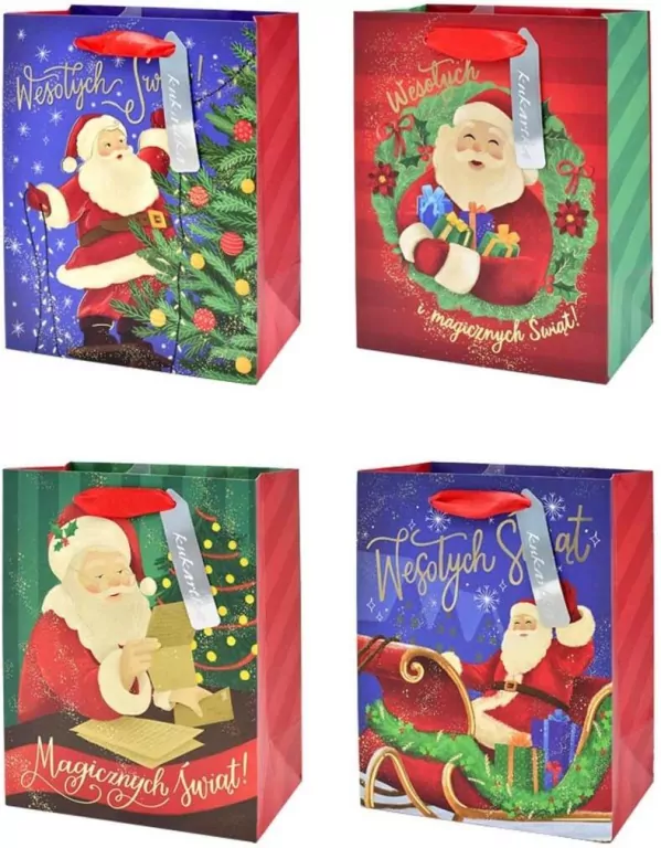 Torba QL Boże narodzenie Mikołaje MIX - tantis.pl