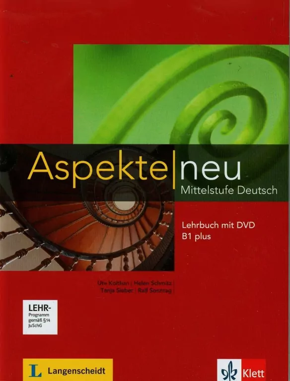 Aspekte neu. Lehrbuch mit DVD. B1 plus. Ćwiczenia. Język niemiecki - tantis.pl