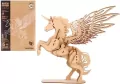 Puzzle drewniane 3D mityczne jednorożec - tantis.pl