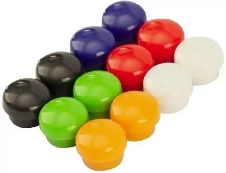 Magnes do tablic grzybek 15mm DELI - tantis.pl
