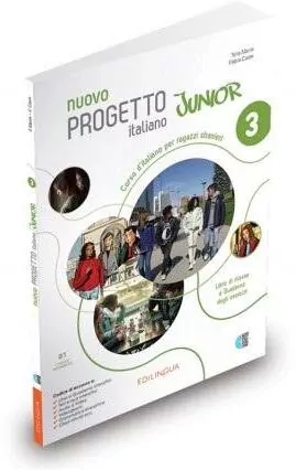 Nuovo Progetto italiano junior 3 podręcznik + ćw + - tantis.pl