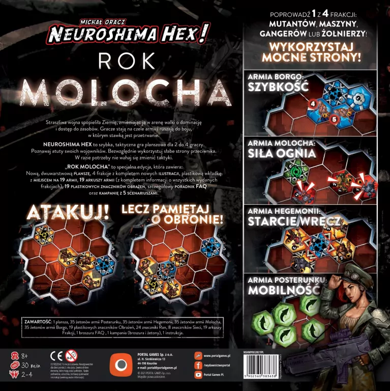 Neuroshima Hex! Rok Molocha - tantis.pl