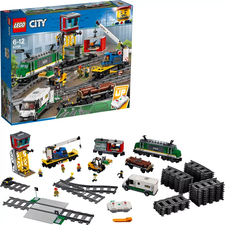 LEGO® City. Pociąg towarowy. 60198 - tantis.pl