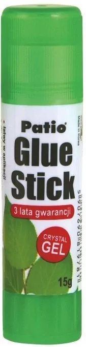 Klej w sztyfcie 15g transparentny Patio 381448 - tantis.pl