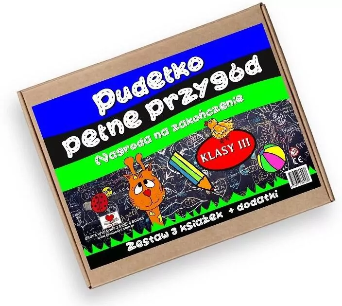 Pudełko pełne przygód. Nagroda na zakończenie klasy 3 - tantis.pl