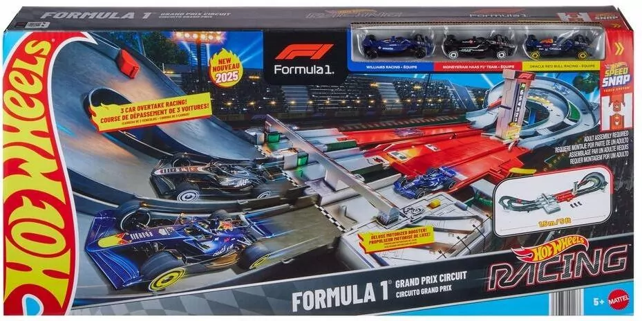 Hot Wheels Racing Formuła 1 Grand Prix Circuit - tantis.pl