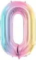 Balon foliowy 0 86cm pastel tęczowy - tantis.pl
