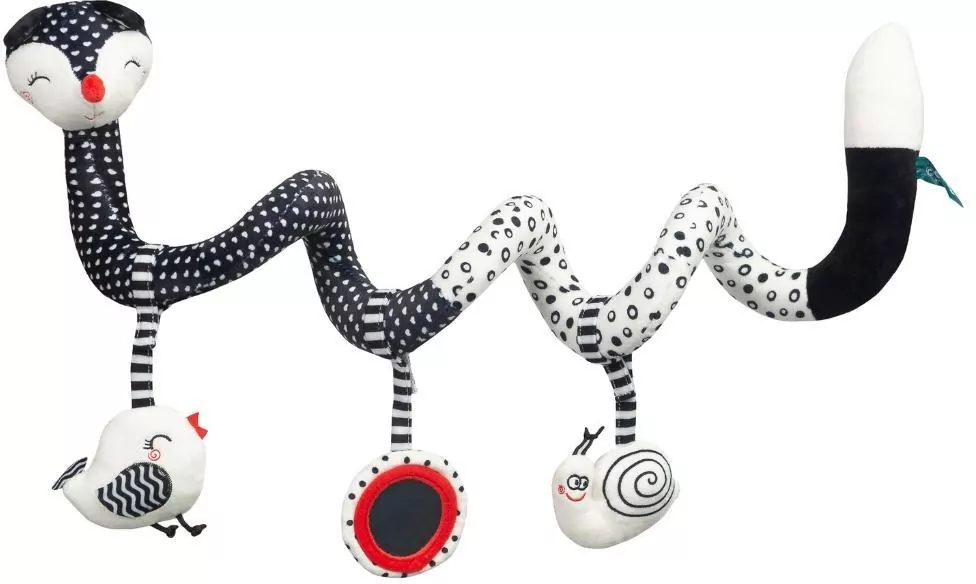 Black&White Sprężynka edukacyjna Lisek - tantis.pl