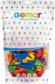 Balony Gemar pastelowe różnokolorowe 33cm 50szt - tantis.pl