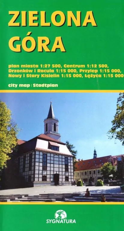 Plan miasta - Zielona Góra - tantis.pl