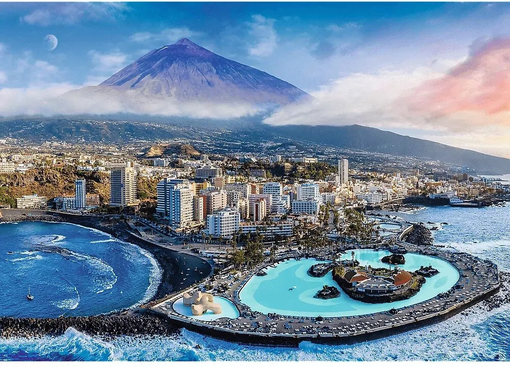 Puzzle 1000. Widok na Teneryfę, Hiszpania - tantis.pl