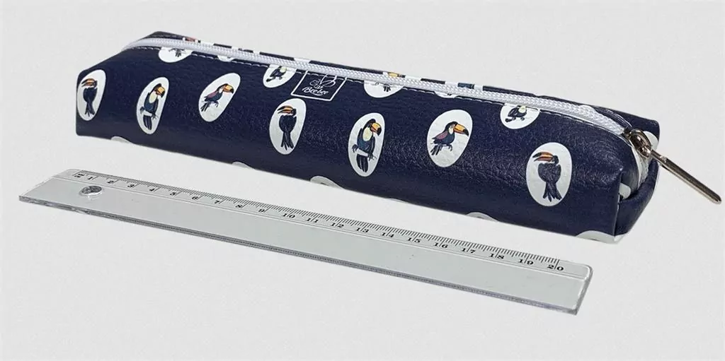 Piórnik Jamnik ekoskóra Tukany - tantis.pl