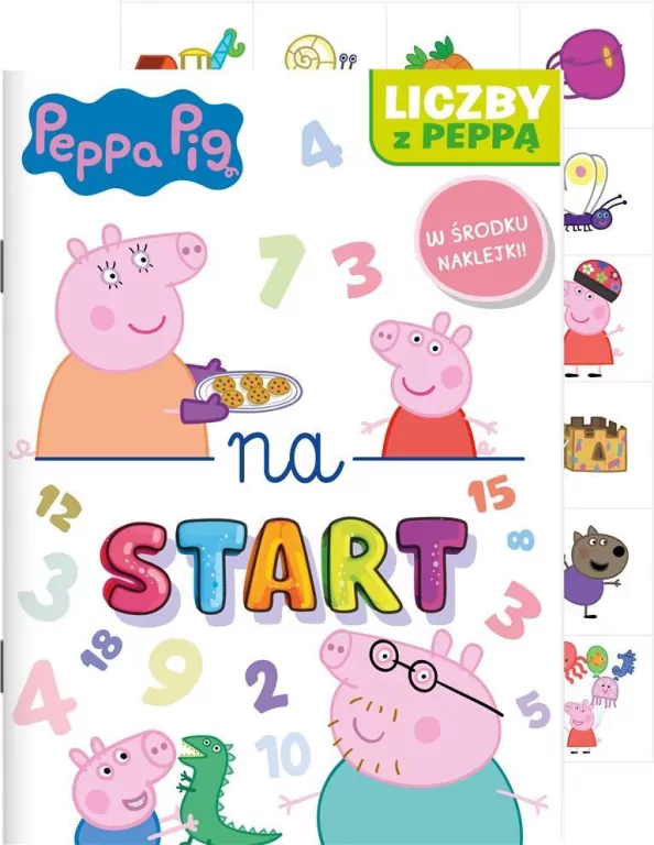 Peppa Pig. Na start. Liczby z Peppą. Cz.5 - tantis.pl