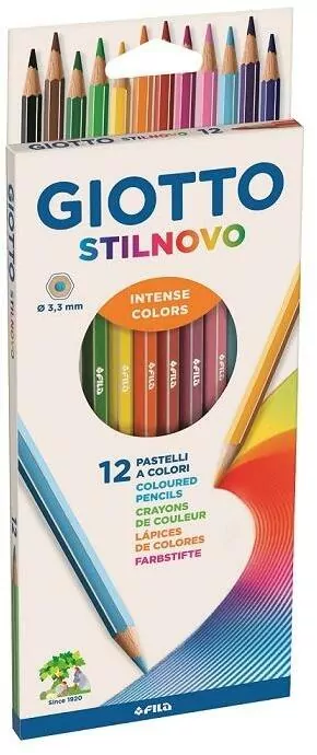 Kredki. Stilnovo Intense. 12 kolorów - tantis.pl