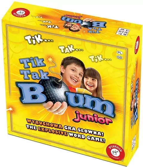 Tik Tak Bum junior. Wybuchowa gra słowna - tantis.pl