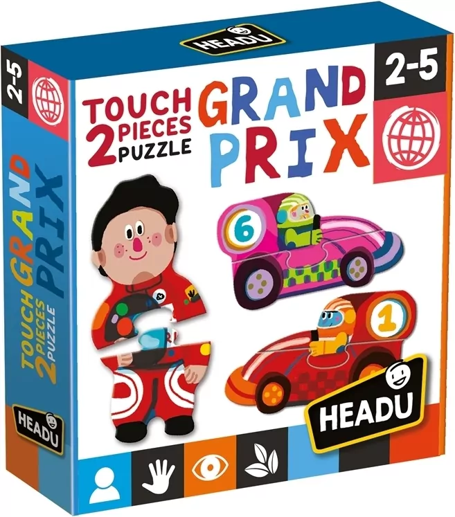 Puzzle sensoryczne Wyścigi HEADU - tantis.pl