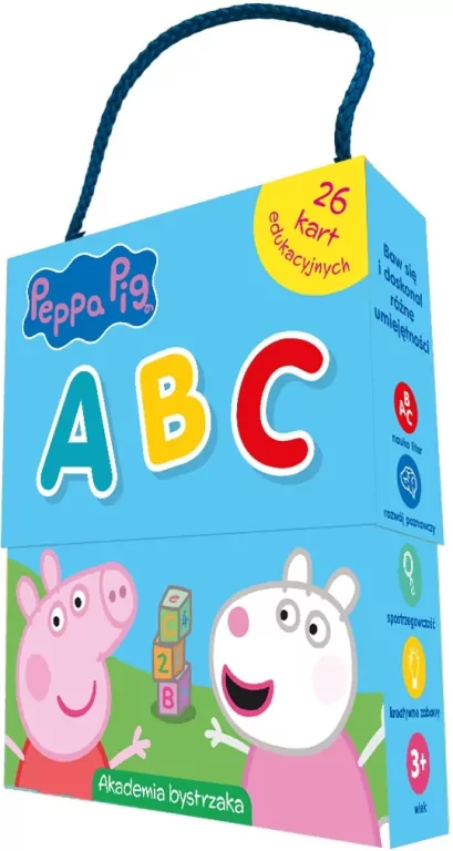 Świnka Peppa. ABC Akademia bystrzaka - tantis.pl