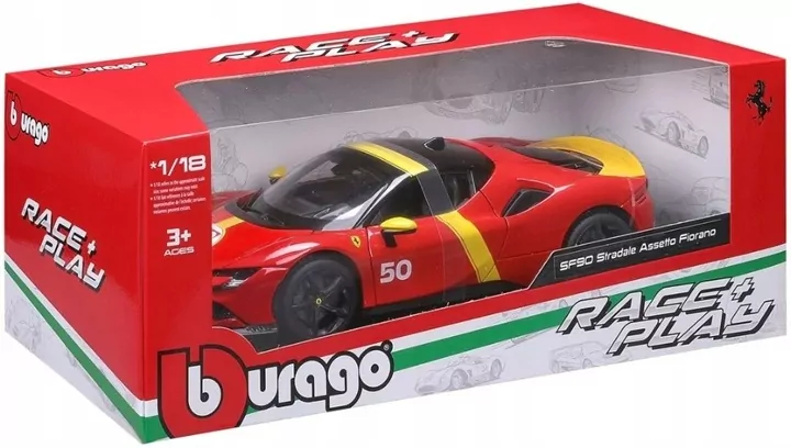 Ferrari SF90 Stradale Assetto Fiorano Red #50 - tantis.pl