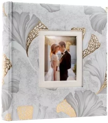 Fotoalbum kieszeniowy szyty KD-46200W Veil 1