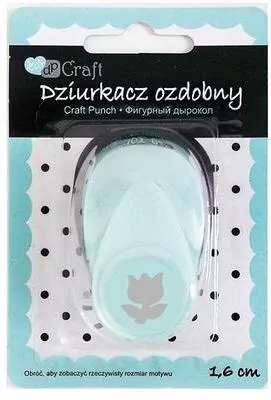 Dziurkacz ozdobny 1,6cm tulipan - tantis.pl