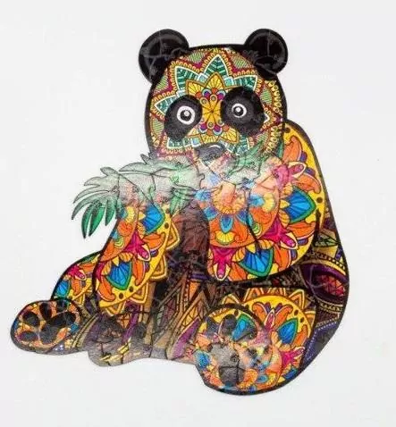 Puzzle drewniane eko 65. Kung Fu Panda, A4 - tantis.pl