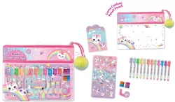 Długopisy żelowe w saszetce Kotorożec 12 kolorów