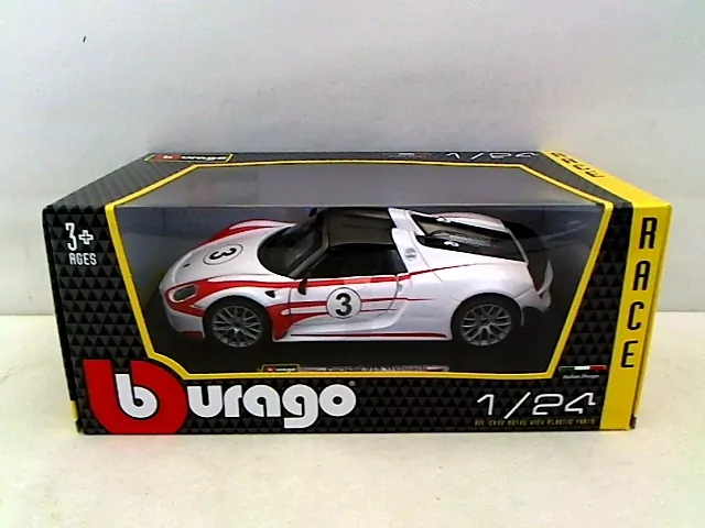 BBurago. Porsche Race 918 Weissach, 1:24 - tantis.pl