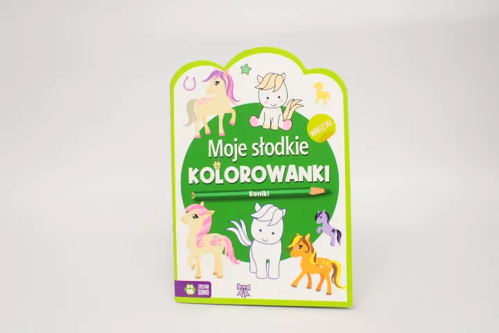Koniki. Moje słodkie kolorowanki - tantis.pl