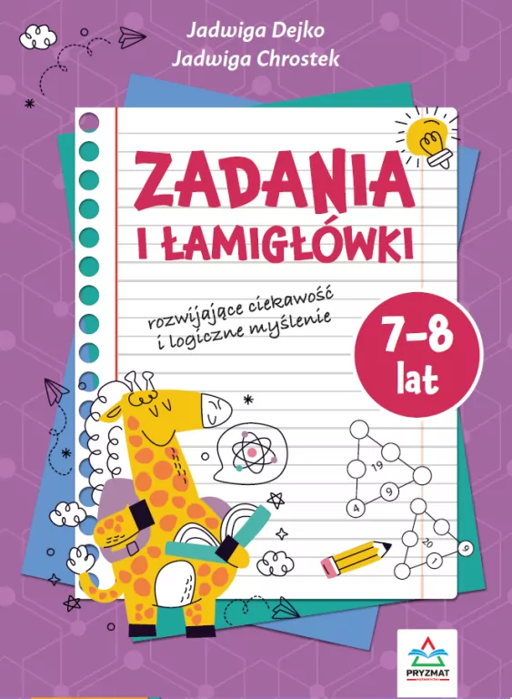 Zadania i łamigłowki 7-8 lat - tantis.pl