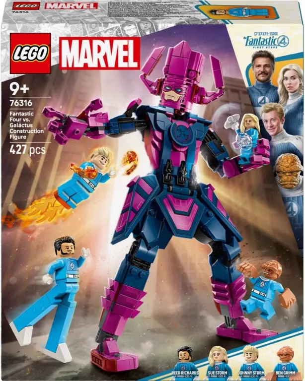LEGO® Figurka Fantastycznej Czwórki kontra Galactus 76316 - tantis.pl