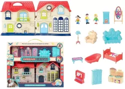 Domek dla lalek z mebelkami