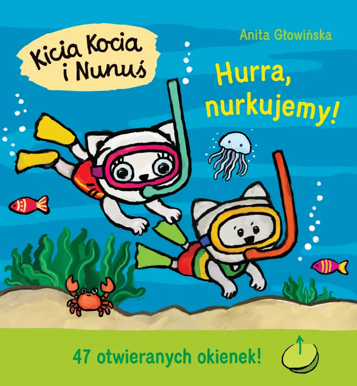 Hurra, nurkujemy! Kicia Kocia i Nunuś - tantis.pl