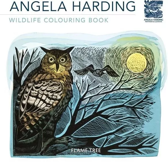 Kolorowanka Angela Harding Wildlife Colouring Book - tantis.pl
