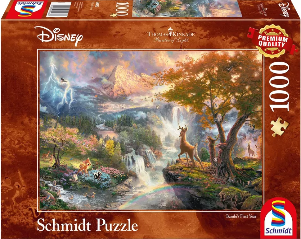 Puzzle 1000. Bambi Disney - tantis.pl