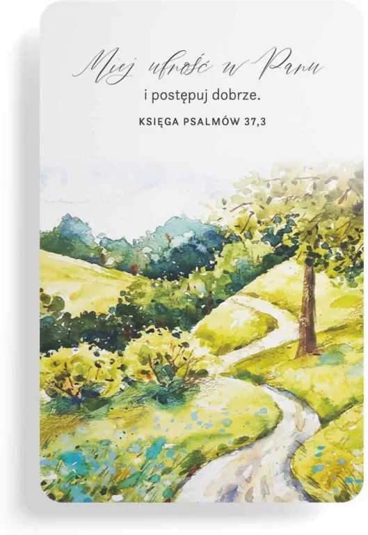 Magnes na lodówkę - Miej ufność w Panu - pejzaż - tantis.pl