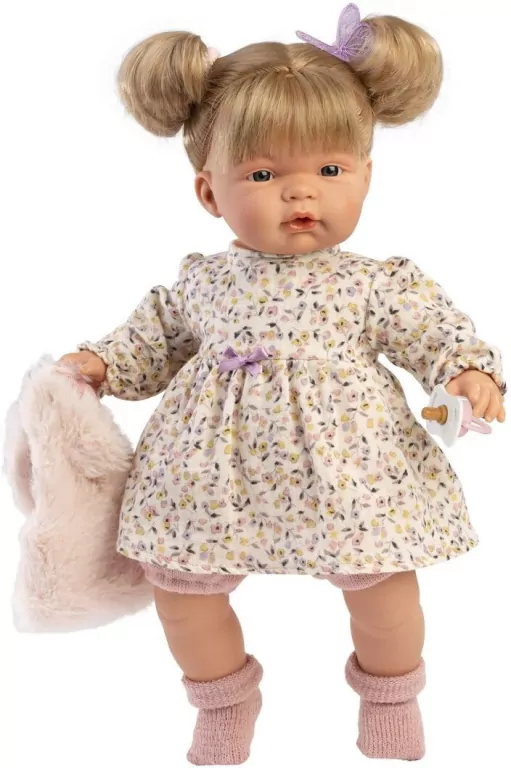 Płączaca lalka Joelle 38cm - tantis.pl