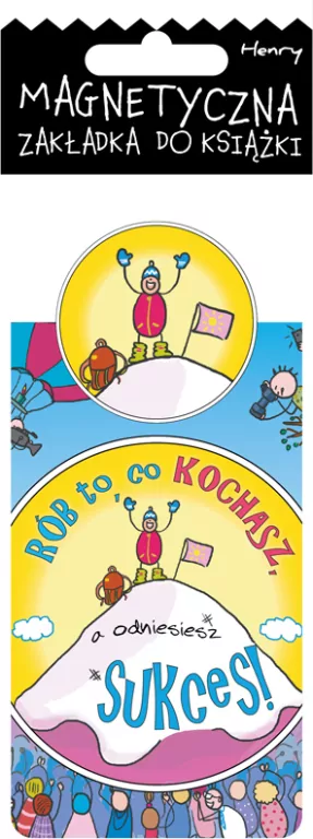 Zakładka magnetyczna. Rób to co kochasz - tantis.pl