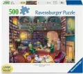 Puzzle 2D: Wymarzona biblioteka 500el - tantis.pl