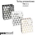 Torebka prezentowa 23x18x10cm MIX - tantis.pl