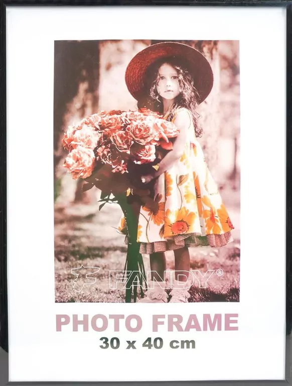 Ramka Simple 30x40cm. Czarna - tantis.pl