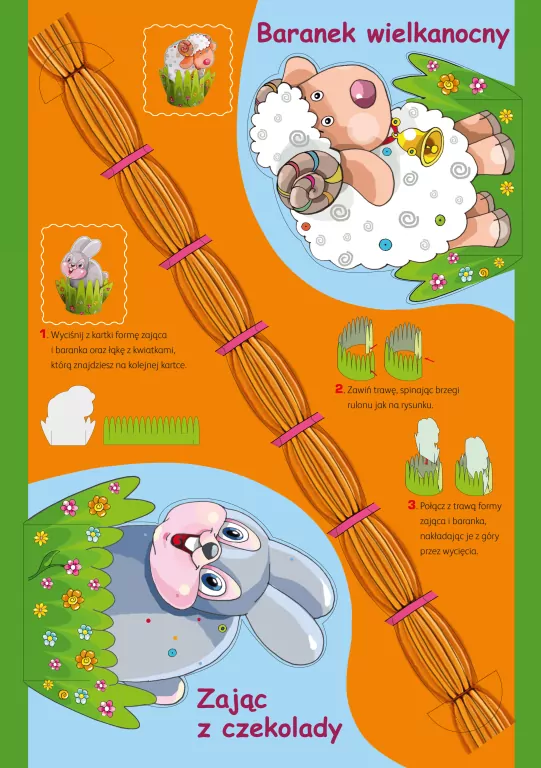 Ozdoby wielkanocne. Wycinanki - tantis.pl