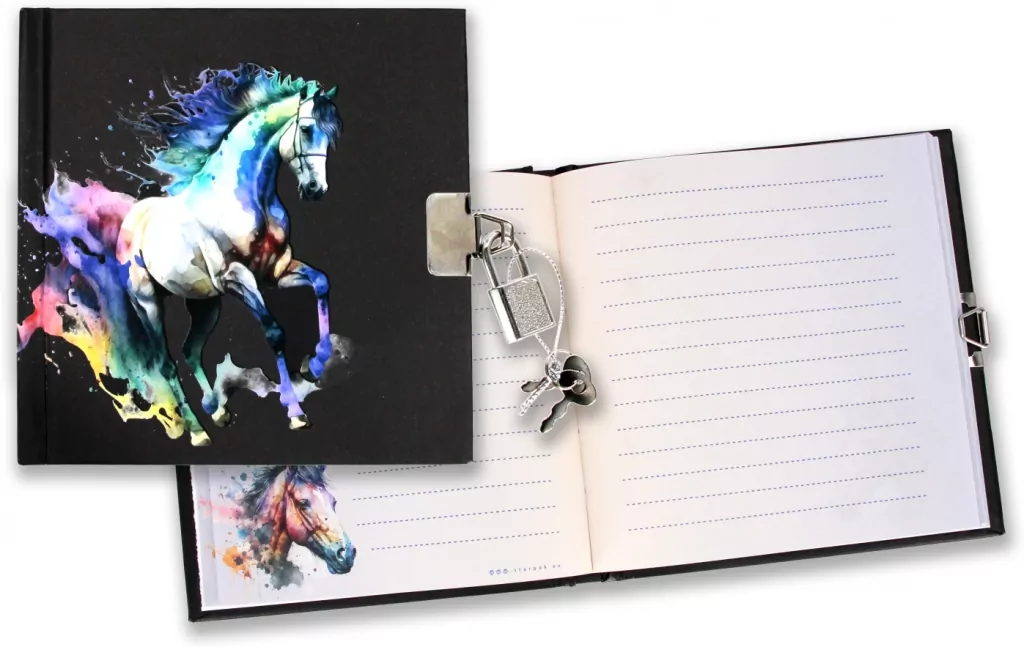 Pamiętnik na kłódkę Horse - tantis.pl