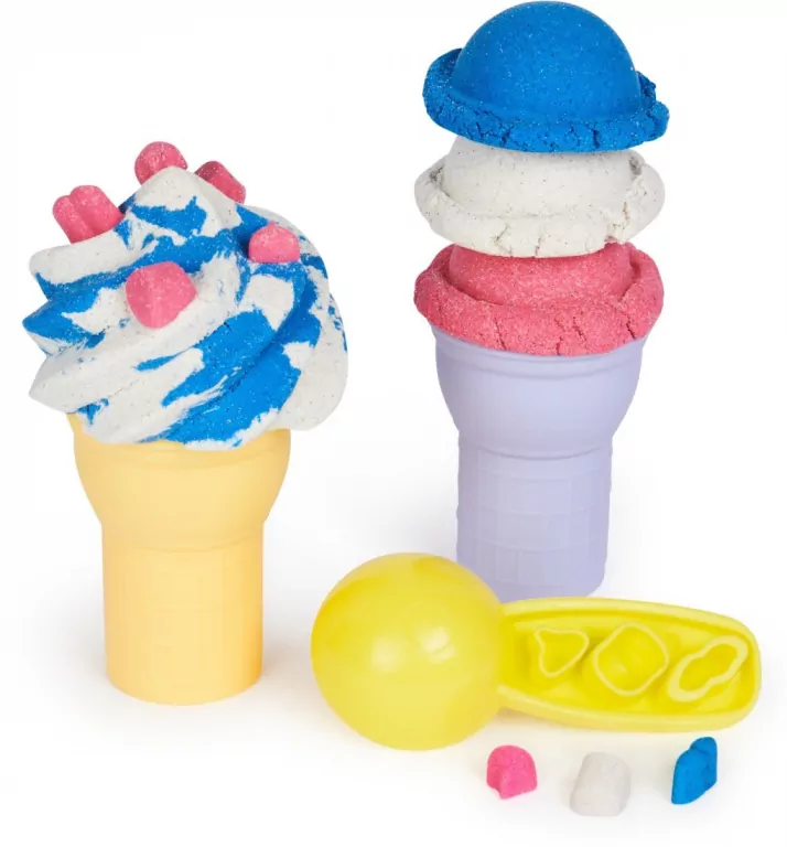 Spin Master. Piasek kinetyczny. Wytwórnia lodów - tantis.pl