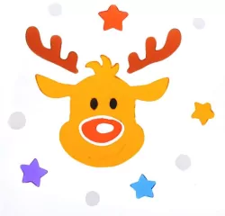 Świąteczne naklejki żelowe