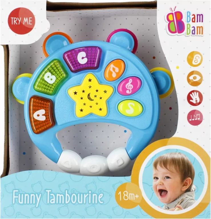 Bam Bam. Muzyczny tamburynek - tantis.pl